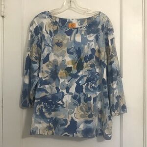 ✔️Ruby Rd Ladies Floral Women's Top 💙